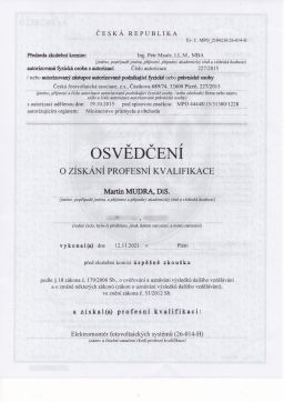 Elektromontér FVE systémů (26-014-H)