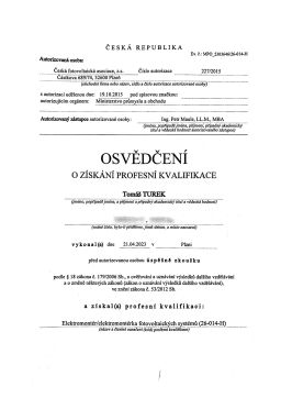 Elektromontér FVE systémů (26-014-H)